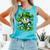 Baseball Drip Icecream Apparel Youth Boy St Patrick Day Comfort Colors Tank Top Light Green