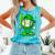 Baseball Drip Icecream Apparel Youth Boy St Patricks Day Comfort Colors Tank Top Light Green