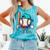 Baseball Drippy Style Apparel For Boys Youth Drip Baseball Comfort Colors Tank Top Light Green