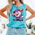 Baseball Ice Cream Shirt Cool Baseball Drip For Boys Comfort Colors Tank Top Light Green