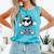Baseball Lifestyle Apparel Youth Baseball Ice Cream Drip Comfort Colors Tank Top Light Green