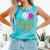Baseball Lifestyle Baseball Drip Icecream Comfort Colors Tank Top Light Green