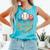 Baseball Lifestyle Baseball Lover Player Baseballer Comfort Colors Tank Top Light Green