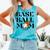 Baseball Mom Game Day Game Day Comfort Colors Tank Top Light Green