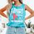 Baseball Mom Heart Ball Graphic Mother's Day Comfort Colors Tank Top Light Green Baseball Mom Heart Ball Graphic Mother's Day Comfort Colors Tank Top Light Green