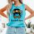 Baseball Mom Baseball Player Mom Comfort Colors Tank Top Light Green
