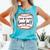 I Can We Have Baseball Mom Women Comfort Colors Tank Top Light Green