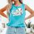 Baseball Mom's Favorite Game Day Premium Comfort Colors Tank Top Light Green