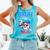 Bruh I'm 7 Baseball Ice Cream Drip It's My 7th Birthday Comfort Colors Tank Top Light Green