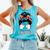 Busy Raising Ballers Messy Bun Funny Baseball Mom Comfort Colors Tank Top Light Green Busy Raising Ballers Messy Bun Funny Baseball Mom Comfort Colors Tank Top Light Green
