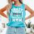 Crazy Proud Always Loud Baseball Mom Mother's Day Premium Comfort Colors Tank Top Light Green