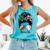 Football Mom Baseball Mom Life Messy Bun Mom Of Both Comfort Colors Tank Top Light Green Football Mom Baseball Mom Life Messy Bun Mom Of Both Comfort Colors Tank Top Light Green