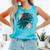 Game Day Baseball Retro Checkered Baseball Comfort Colors Tank Top Light Green Game Day Baseball Retro Checkered Baseball Comfort Colors Tank Top Light Green