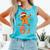 Gingerbread Six Seven 67 Ice Cream Drip Baseball Comfort Colors Tank Top Light Green