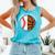 Granny Of Ballers Baseball Basketball Grandma Granny Comfort Colors Tank Top Light Green