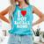 I Heart Love Hot Baseball Moms MILF Cougar Older Woman Comfort Colors Tank Top Light Green