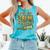 I Just Hit 100 Days Of School Camouflage Baseball Comfort Colors Tank Top Light Green I Just Hit 100 Days Of School Camouflage Baseball Comfort Colors Tank Top Light Green