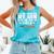 Let Me Through My Son Is Out The Field Baseball Mom Comfort Colors Tank Top Light Green