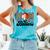 Mom Of Ballers Basketball Baseball Mom Of Ballers Comfort Colors Tank Top Light Green