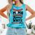 Moms Against Baseball Pants Baseball Mom Joke Comfort Colors Tank Top Light Green