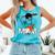 Proud Baseball MOM Sports & Softball Nostalgia Comfort Colors Tank Top Light Green
