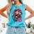 Punk Girl With Anger Kanji And Baseball Bat Comfort Colors Tank Top Light Green Punk Girl With Anger Kanji And Baseball Bat Comfort Colors Tank Top Light Green