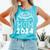 Senior Baseball MOM 2024 Graduation Caps Comfort Colors Tank Top Light Green Senior Baseball MOM 2024 Graduation Caps Comfort Colors Tank Top Light Green