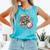 Stealing Bases And Hearts Baseball Puns Sports Comfort Colors Tank Top Light Green