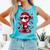 Valentines Day Baseball Drip Ice Cream For Boys Kids Teens Comfort Colors Tank Top Light Green Valentines Day Baseball Drip Ice Cream For Boys Kids Teens Comfort Colors Tank Top Light Green
