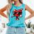 Valentines Day Baseball Heart Bat Sunglasses Men Boys Kids Comfort Colors Tank Top Light Green Valentines Day Baseball Heart Bat Sunglasses Men Boys Kids Comfort Colors Tank Top Light Green