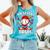 Valentines Day Six Seven Bruh 6 7 Meme Baseball Drip Boys Comfort Colors Tank Top Light Green