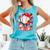 Women's Baseball Drip Ice Cream Boys Kids Youth Valentines Comfort Colors Tank Top Light Green Women's Baseball Drip Ice Cream Boys Kids Youth Valentines Comfort Colors Tank Top Light Green