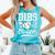 Womens Dibs On The Coach Coach's Wife Quote Baseball Mom Comfort Colors Tank Top Light Green Womens Dibs On The Coach Coach's Wife Quote Baseball Mom Comfort Colors Tank Top Light Green