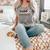 Baseball Momo Women BallPark Momo Baseball Mom Mother's Day Comfort Colors Tank Top Butter