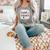 Leopard Baseball Mom Mama Mommy Bleached Comfort Colors Tank Top Butter