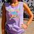 10 Years Old 10th Birthday Baseball Ice Cream Dripping Boys Comfort Colors Tank Top Lagoon