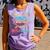 100 Days Of School Baseball Drip 100 Days Of School Comfort Colors Tank Top Lagoon