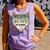 100 Days Of School Home Plate Camo Baseball Dripping Boys Comfort Colors Tank Top Lagoon