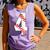 4 Laces 4th Birthday Boy Four Years Baseball Mom T-Shirt Comfort Colors Tank Top Lagoon