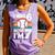 I Was 6 Now Im 7 Baseball Birthday Age 7 Comfort Colors Tank Top Lagoon