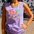 67 Baseball Ice Cream Drip Number Comfort Colors Tank Top Lagoon