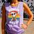 67 Days Of School Bruh Teacher Kids Dabbing Baseball Comfort Colors Tank Top Lagoon