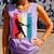 9th Birthday Nine Baseball Batter 9 Year Old Bday Boys Kids Comfort Colors Tank Top Lagoon
