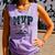 Aaron Judge 2025 AL MVP New York Baseball MLBPA Comfort Colors Tank Top Lagoon