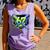 Awesome 67 Baseball Drip Effect Baseball 6-7 Meme Graphic Comfort Colors Tank Top Lagoon