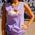 Ball Mom Bow Tie Baseball Mom Comfort Colors Tank Top Lagoon