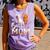 Ball Mom Heart Basketball Baseball Mom Premium Comfort Colors Tank Top Lagoon