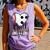 Ball Mom Heart Soccer Baseball Mom Comfort Colors Tank Top Lagoon
