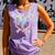 Baseball 7 Year Old Ice Cream Drip 7th Birthday Boy Number 7 Comfort Colors Tank Top Lagoon