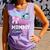 Baseball Or Bows Your Mommy Loves You Gender Reveal Matching Comfort Colors Tank Top Lagoon